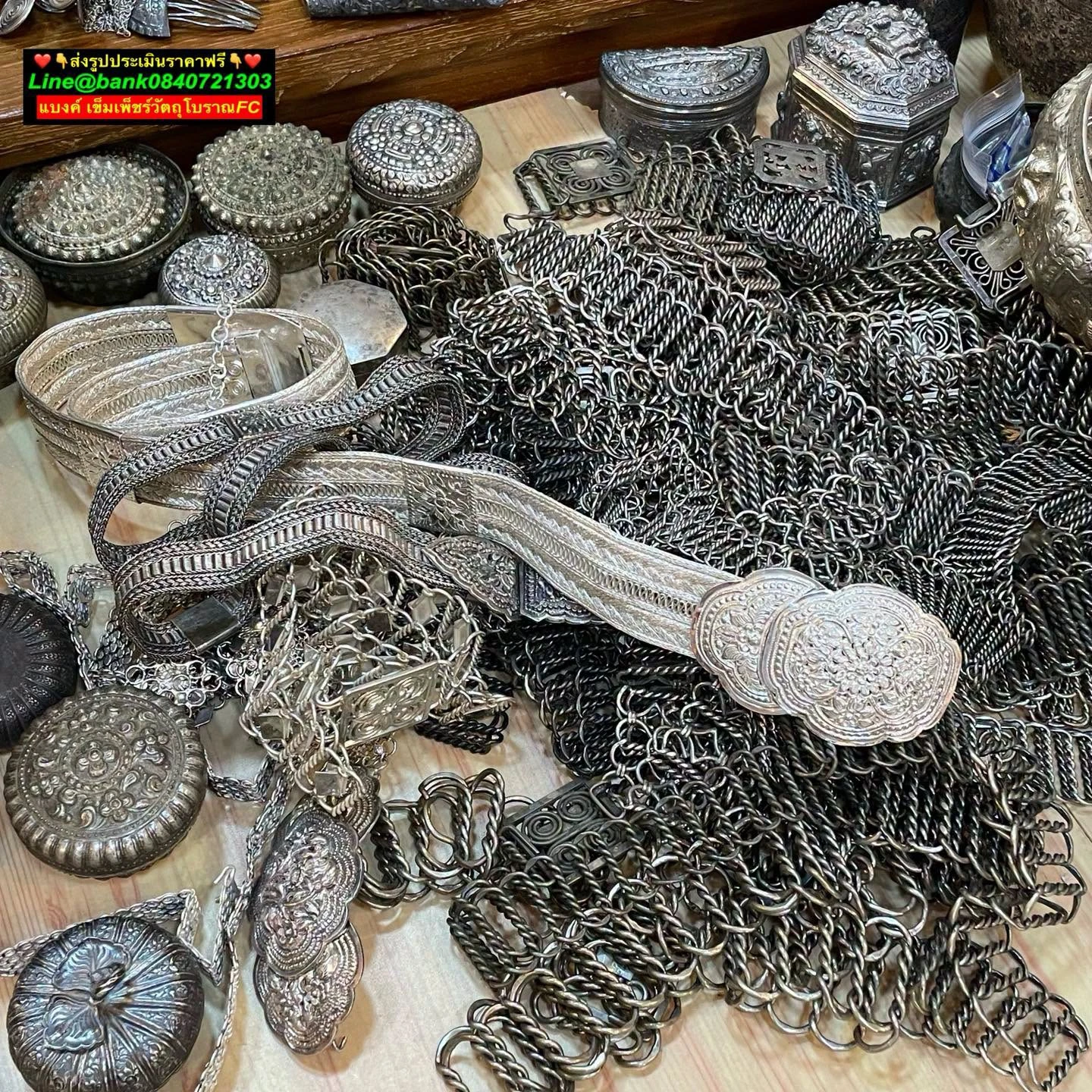 เครื่องถมทองที่รับซื้อจริง ชุดที่ 2