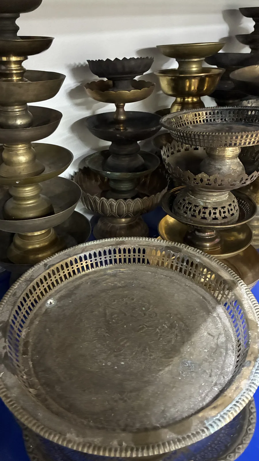 เชิงเทียนและเครื่องทองเหลืองที่รับซื้อจริง ชุดที่ 19